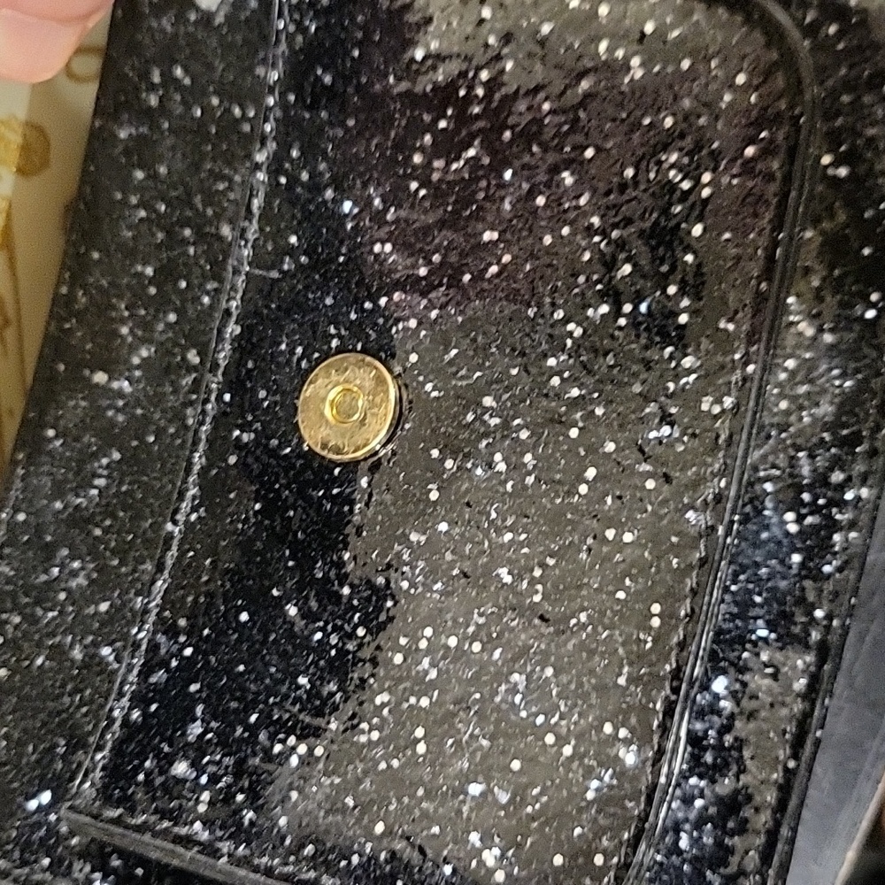 Kate Spade Girl Glitter Scout Crossbody Bag - Picture 9 of 11